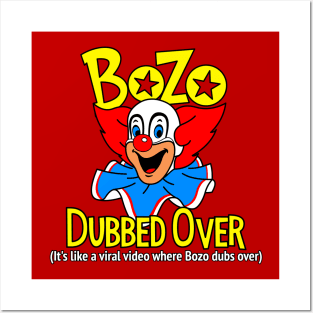 Bozo Dubbed Over Posters and Art